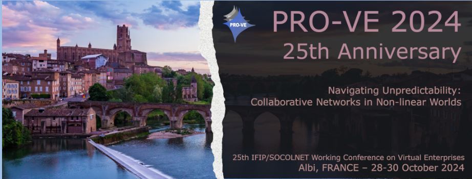PRO-VE24 Special Session: Collaborative Networks as Driver of Innovation in Organizations 5.0